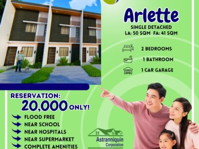 Brookstone Park - Townhouse - ARLETTE Model - Semi-complete Model